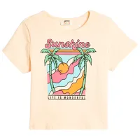 Tricou pentru fete Koton 4SKG10201AK 134 - 140 cm / Beige