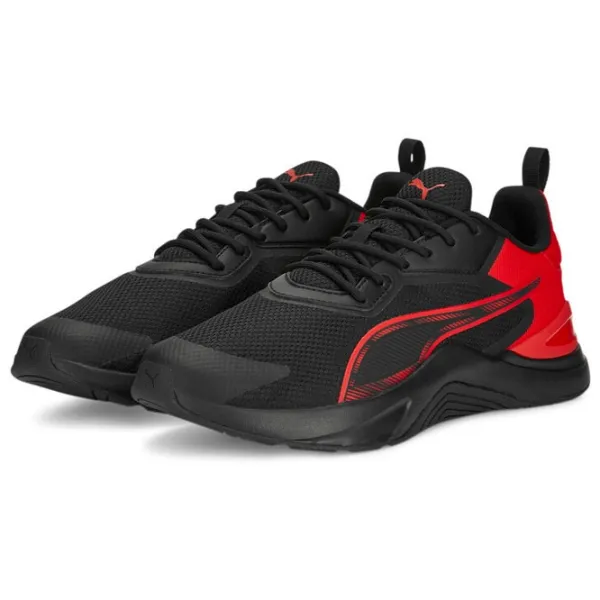Кроссовки для мужчин Puma Infusion 41/ Чёрный Красный photo 1