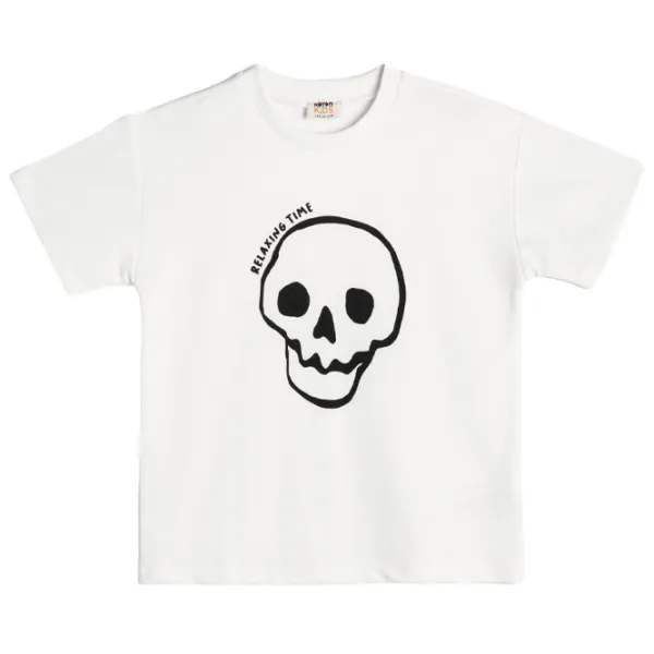 Tricou pentru băieți Koton 4SKB10062TK 152/ White photo 1