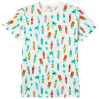 Tricou pentru băieți Koton 4SKB10046TK 110/ Yellow