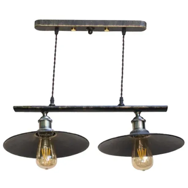 Люстра Dekora LOFT LS 1033-2L 60 Вт/ 2 цоколя - E27 photo 1