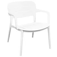 Садовый стул Deco Solar Полипропилен/ Полипропилен/ Белый