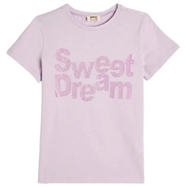 Футболка для девочек Koton 4SKG10376AK 146 - 152 см / Пурпурный photo 1