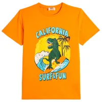 Tricou pentru băieți Koton 4SKB10040TK 116 / Orange