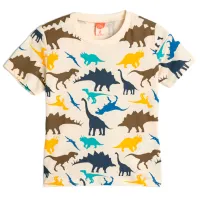 Tricou pentru băieți Koton 4SMB10021TK 110/ Beige