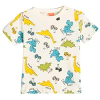 Футболка для мальчиков Koton 4SMB10063TK 104/ Экрю