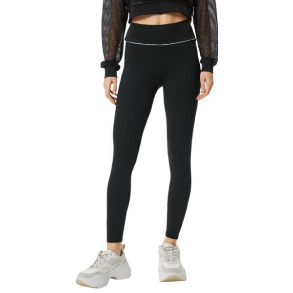 Colanți sport pentru femei Koton 4SAK40069NK XS/ Black photo 1 Colanți sport pentru femei Koton 4SAK40069NK XS/ Black photo 1