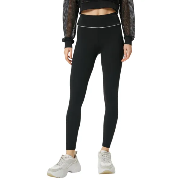 Colanți sport pentru femei Koton 4SAK40069NK XL/ Black photo 1 Colanți sport pentru femei Koton 4SAK40069NK XL/ Black photo 1