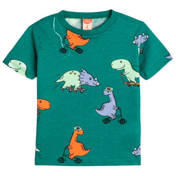 Футболка для мальчиков Koton 4SMB10076TK 86/ Зелёный photo 1 Футболка для мальчиков Koton 4SMB10076TK 86/ Зелёный photo 1