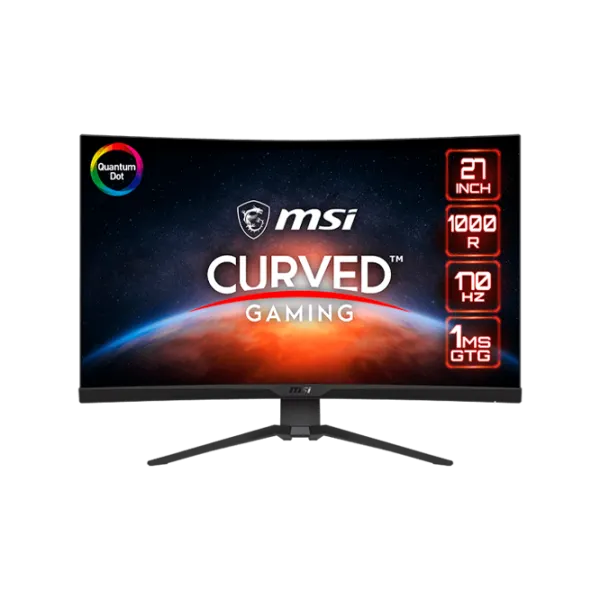 Монитор MSI MAG 275CQRF 27" WQHD 170 Гц/ 1 мс/ Черный photo 1