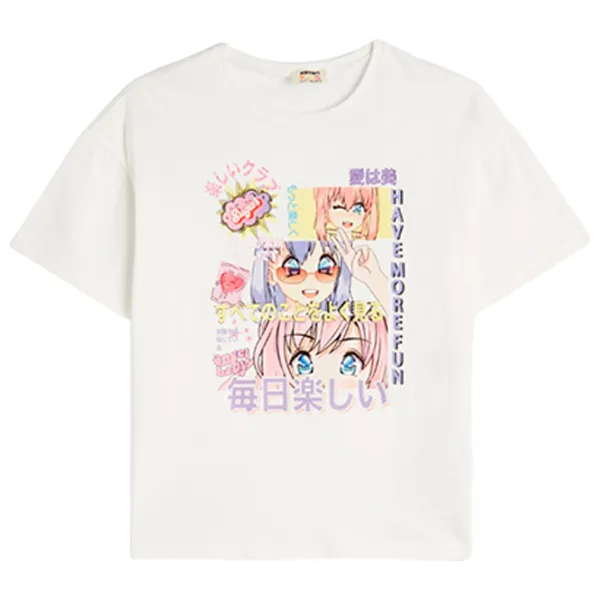 Tricou pentru fete Koton 4SKG10070AK 146 - 152 cm / Beige photo 1