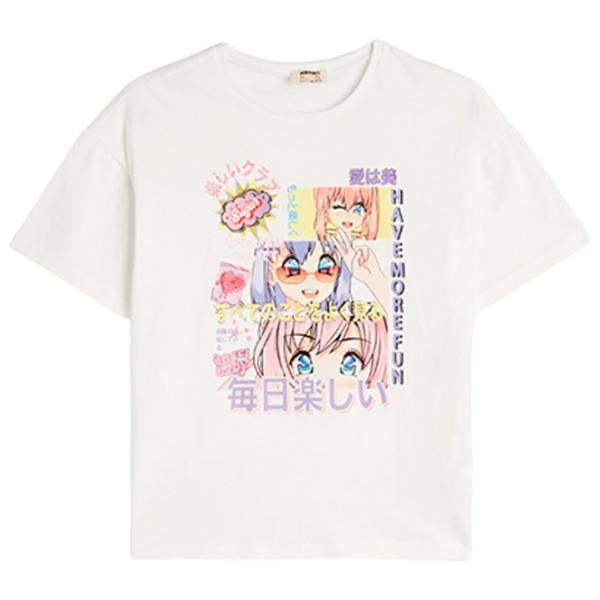 Tricou pentru fete Koton 4SKG10070AK 116 - 122 cm / Beige photo 1