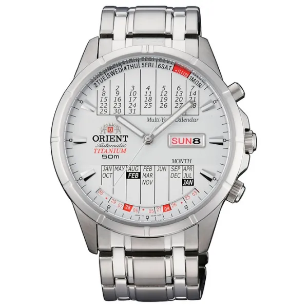 Ceas de mână pentru bărbați Orient CEM6S001W6 Mecanic/ 42 mm photo 1 Ceas de mână pentru bărbați Orient CEM6S001W6 Mecanic/ 42 mm photo 1