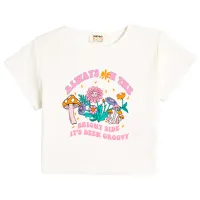 Tricou pentru fete Koton 4SKG10049AK 110 - 116 cm / Beige