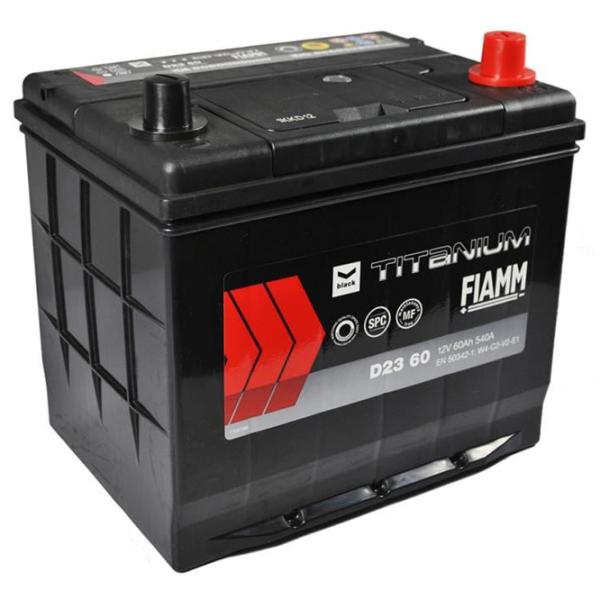 Авто аккумулятор Fiamm Titanium D23 540A/ 60 Ач photo 1