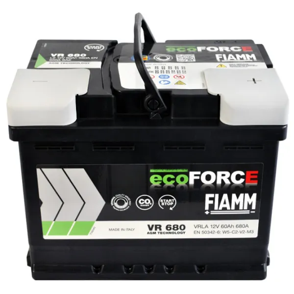 Acumulator auto Fiamm Ecoforce AGM VR680 L2 680 A/ 60 Ah photo 1
