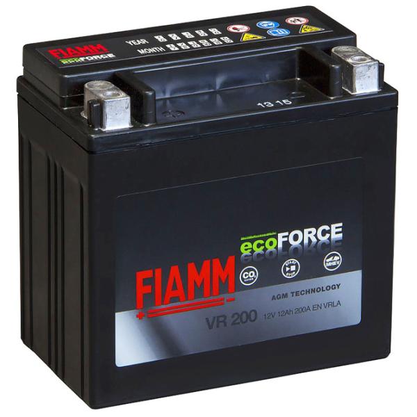 Acumulator auto Fiamm Ecoforce AGM VR200 BTX14 200A/ 12 Ah photo 1