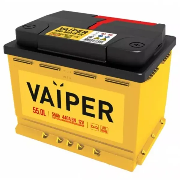 Acumulator auto VAIPER 34871 440A/ 55 Ah photo 1