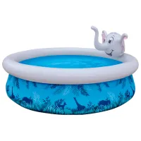 Бассейн SunClub 17821 855 л/ Надувной/ Синий