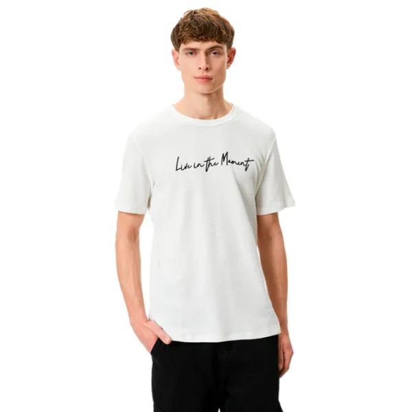 Футболка для мужчин Koton 4SAM10043HK 100% хлопок/ Белый photo 1