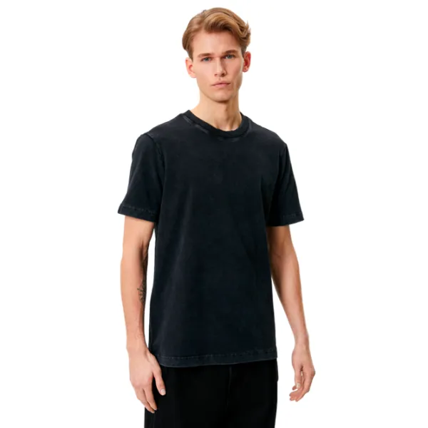 Tricou pentru bărbați Koton 4SAM10315HK 100% bumbac/ Antracit photo 1