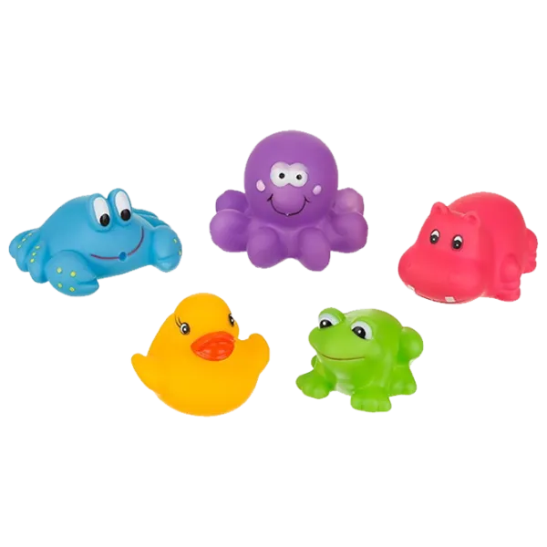 Игрушки для ванной Akuku A0363 5pcs. от 1 месяца photo 1