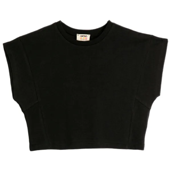 Tricou pentru fete Koton 4SKG10292AK 134 - 140 cm / Black photo 1 Tricou pentru fete Koton 4SKG10292AK 134 - 140 cm / Black photo 1