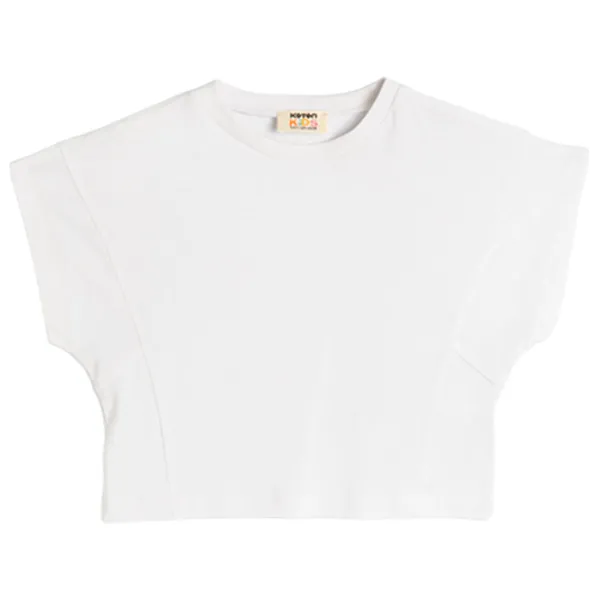 Tricou pentru fete Koton 4SKG10292AK 134 - 140 cm / White photo 1 Tricou pentru fete Koton 4SKG10292AK 134 - 140 cm / White photo 1