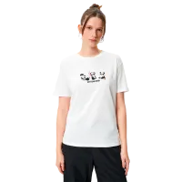 Tricou pentru femei Koton 4SAL10565IK 100% bumbac/ White