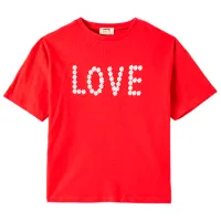 Tricou pentru fete Koton 4SKG10193AK 116 - 122 cm / Red