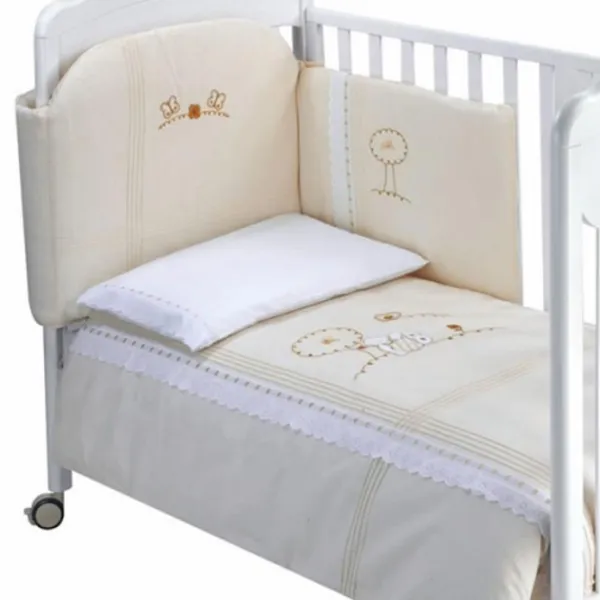 Детское постельное бельё Italbaby Farfalline Special Ricamat (100.9050) Хлопок/ Бежевый Белый photo 1 Детское постельное бельё Italbaby Farfalline Special Ricamat (100.9050) Хлопок/ Бежевый Белый photo 1