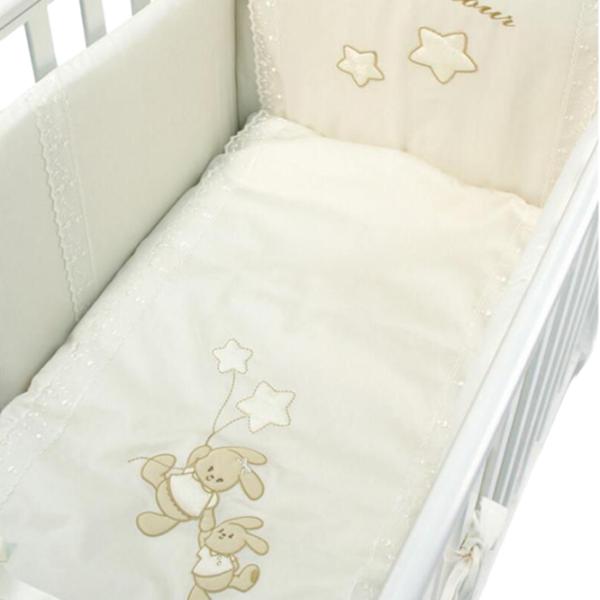 Детское постельное бельё Italbaby Mon Amour (100.0093) Хлопок/ Бежевый photo 1 Детское постельное бельё Italbaby Mon Amour (100.0093) Хлопок/ Бежевый photo 1