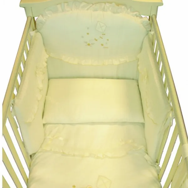 Lenjerie de pat pentru copii Italbaby Aquiloni (100.0082) Bumbac/ Beige photo 1 Lenjerie de pat pentru copii Italbaby Aquiloni (100.0082) Bumbac/ Beige photo 1