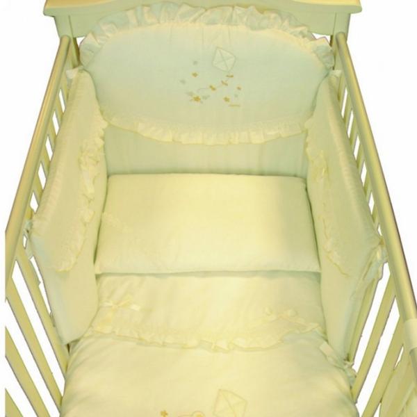 Lenjerie de pat pentru copii Italbaby Aquiloni (100.0082) Bumbac/ Beige photo 1 Lenjerie de pat pentru copii Italbaby Aquiloni (100.0082) Bumbac/ Beige photo 1