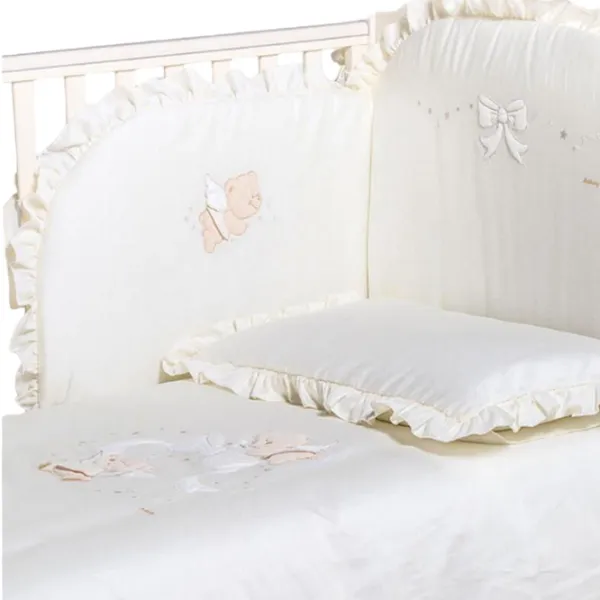 Детское постельное бельё Italbaby Sweet Angels (100.0081-5) Хлопок/ Белый photo 1