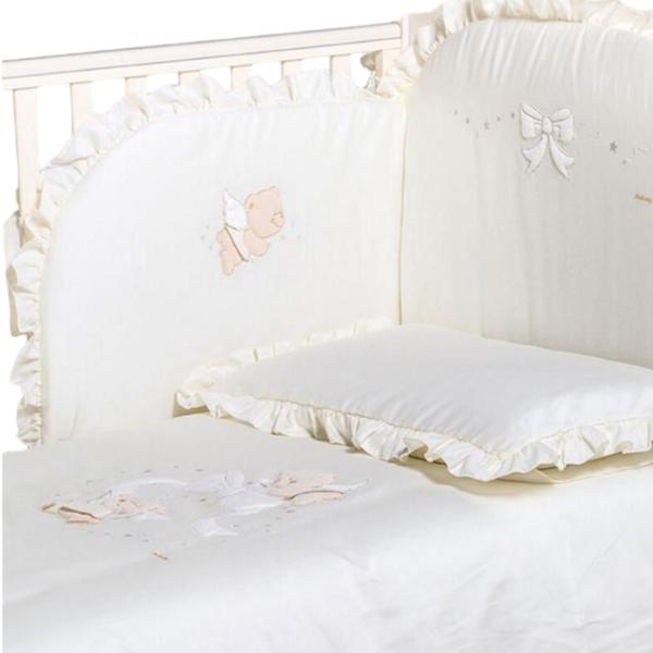 Детское постельное бельё Italbaby Sweet Angels (100.0081-5) Хлопок/ Белый photo 1