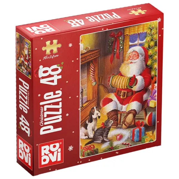 Пазл 2D D-TOYS Дед Мороз 5+/ Количество деталей: 48 photo 1 Пазл 2D D-TOYS Дед Мороз 5+/ Количество деталей: 48 photo 1
