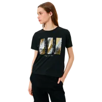 Tricou pentru femei Koton 4SAK50107EK 35% viscoză/ Black