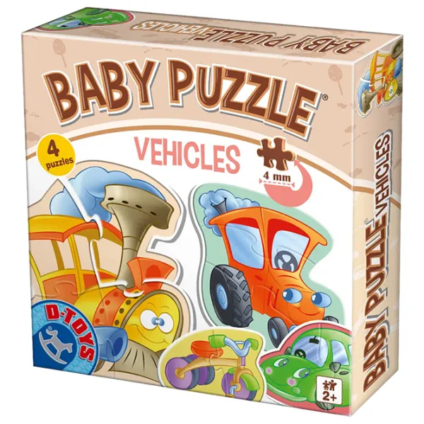 Набор пазлов D-TOYS Транспорт и машины 2+/ Количество деталей: 11 photo 1