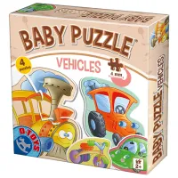 Набор пазлов D-TOYS Транспорт и машины 2+/ Количество деталей: 11