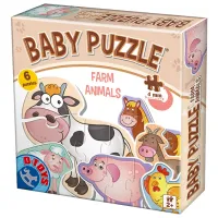 Набор пазлов D-TOYS Домашние животные 2+/ Количество деталей: 18