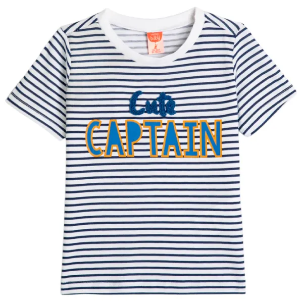 Tricou pentru băieți Koton 4SMB10058TK 98 / Blue photo 1