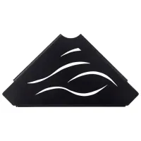 Raft pentru baie Daske Phusy Oțel inoxidabil/ Black