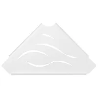 Raft pentru baie Daske Phusy Oțel inoxidabil/ White