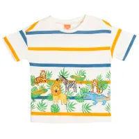 Футболка для мальчиков Koton 4SMB10180TK 80 / Экрю