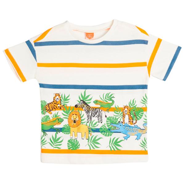 Футболка для мальчиков Koton 4SMB10180TK 104 / Экрю photo 1