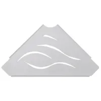 Raft pentru baie Daske Phusy Oțel inoxidabil/ Gray