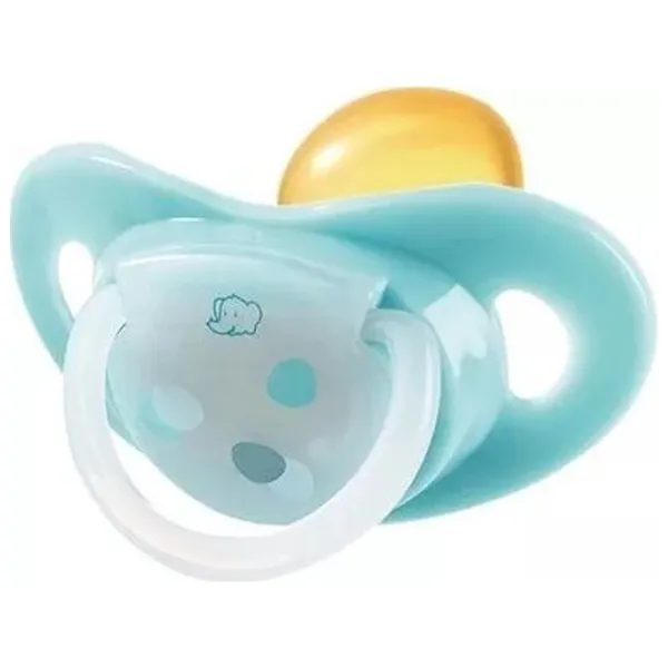 Соска ортодонтическая Bebe Confort 30001175 Унисекс/ 0 месяцев - 6 месяцев/ Латекс/ Синий photo 1