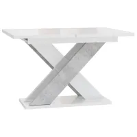 Кухонный стол раскладной Prospero Xao 160 Меламиновая ДСП/ Белый