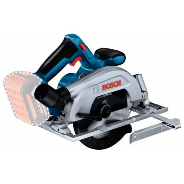 Дисковая пила Bosch GKS 185-LI B06016C1221 165 мм / Синий photo 1